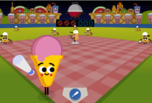 Google Doodle Baseball